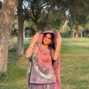 Elegant Pink Embroidered Traditional Dress with Dupatta | Festive Ethnic Wear for Women